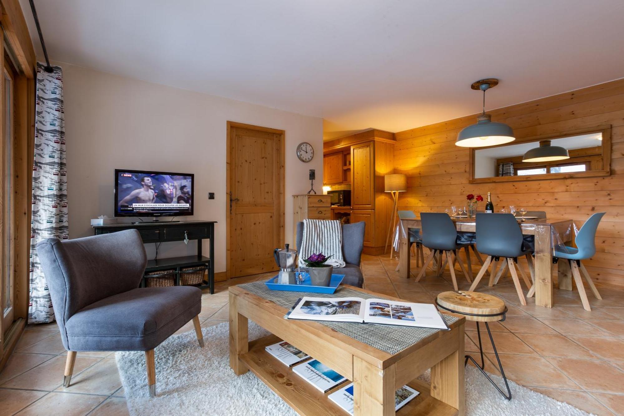 Appartement Belle Vue - Happy Rentals 霞慕尼 外观 照片